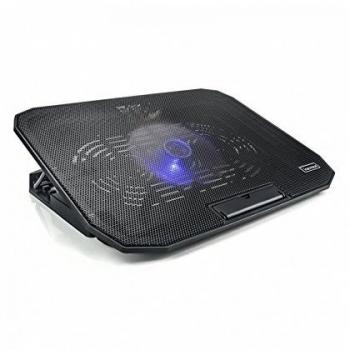 Notebook Stand 15,6” con Ventilazione 14 cm – VulTech SN‑01 (Nero)