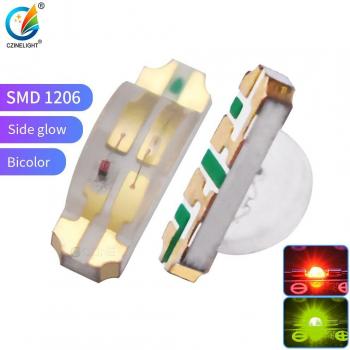 LED SMD Alto Brillo Czinelight 1204 Rojo y Verde