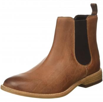 Clarks Maypearl Nala, Botas Chelsea Mujer, Color Marrón (Dark Tan)