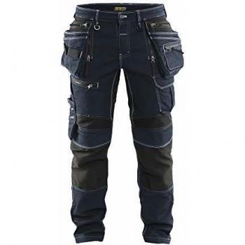 Stretch 2D Pantaloni Artigianali X1900 Navy/Black