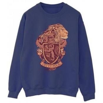 Polo de manga larga Gryffindor con estampado del escudo