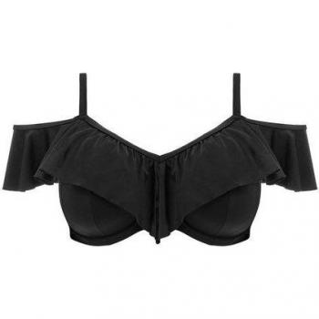 Elomi Damen Bikini Top Plain Sailing Schwarz I 90