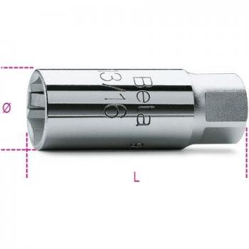 Beta Tools 956E 11/16 Spark Plug Socket