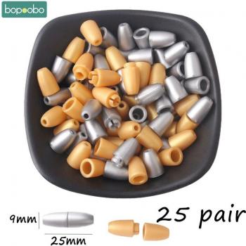 Anneaux de dentition en plastique pour colliers et bracelets