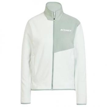 Adidas Terrex Multi Full ZIP Fleecejacka Dam Grön/Silver Grön