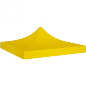 Techo de carpa para celebraciones amarillo 3x3 m 270 g/m²