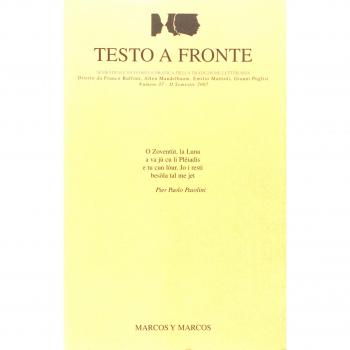 Testo a fronte. Vol. 37