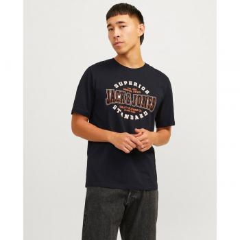 Vêtement thorax : T‑shirt noir en coton biologique