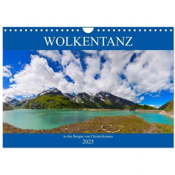 CALVENDO Wandkalender Wolkentanz (Wandkalender 2025 DIN A4 quer), CALVENDO Monatskalender