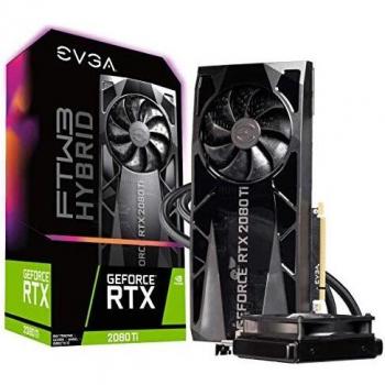 EVGA RTX 2080 Ti FTW3 Ultra Hybrid – 11 GB GDDR6, HDMI, DP, USB‑C