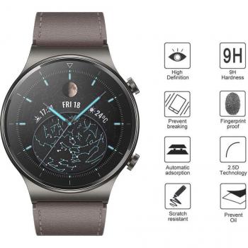 2PCS Anti-Scratch Tempered Glass for Huawei Watch GT 2 Pro