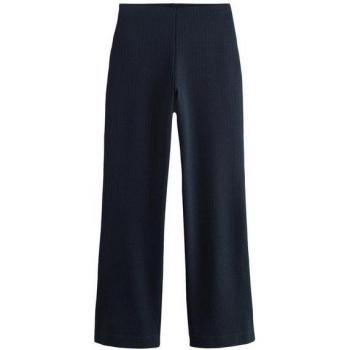 Next Elegante Ponte-Hose mit weitem Bein in Navy