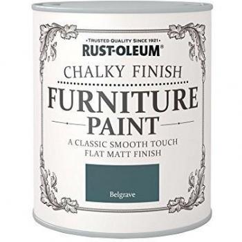 Rust-Oleum Classic Smooth Touch Flat Matt Paint Finish, Belgrave, 125ml