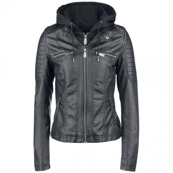 Black Premium by EMP Road Tripping Kunstlederjacke