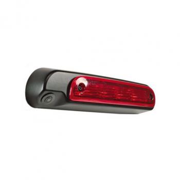 Caratec 3-fach Bremslicht und HD-Rückfahrkamera CS116BP für Pössl inkl. Vorrichtung, Schwarz