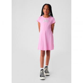 Gap Kinderkleid 404809 Rosa Regular Fit 6Y