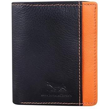 MORUCHA Men RFID Blocking Genuine Soft Leather Billfold Wallet With Gift Box M30