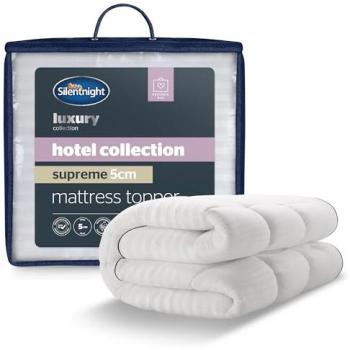 Silentnight Premium White Super King Mattress Cover