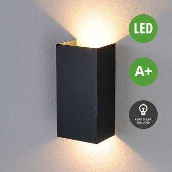 Mira Nera Alluminio Lampada
