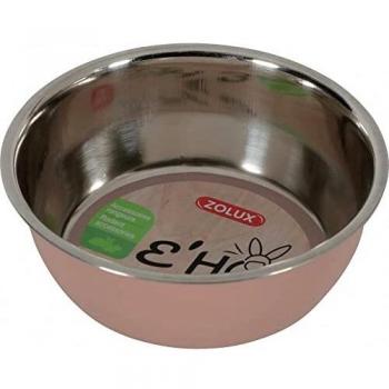 Bol EHOP 200 ML en Inox Rose pour Rongeurs