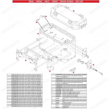 Fondo GIVI RM Plata para Maletero OBKN37A