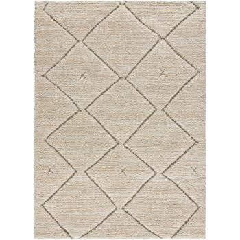 Tapis scandinave beige 133x190 cm