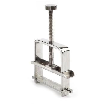 Mr. Steel Nippel-Vise Silber