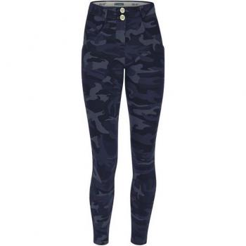 Freddy WRUP 7/8 Hose – Regular Superskinny mit Wildleder‑Look