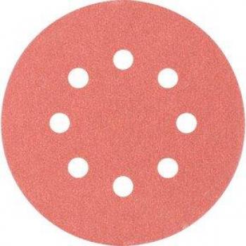PFERD KSS 125‑8 L A 180, Feuille de ponceuse excentrique, 25 unités