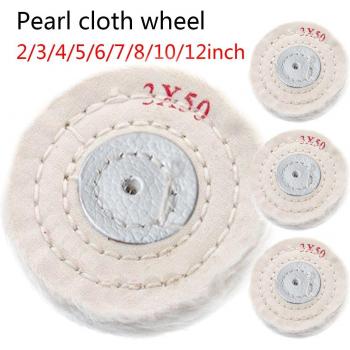 50 Layers White Cotton Polishing Wheel for Jewelry
