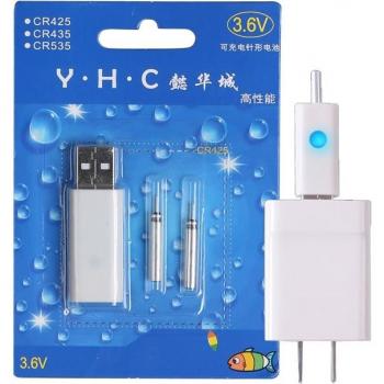 Universal CR425 Rechargeable Battery for Fishing Tackle