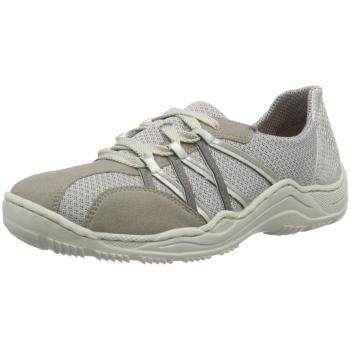 Rieker L0511 Damen Sneaker, Grau (vapor/fog/shark/silver/ice/40)