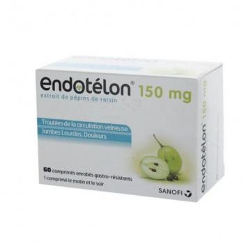 Endotelon 150 mg 60 comprimés enrobés gastro-résistant