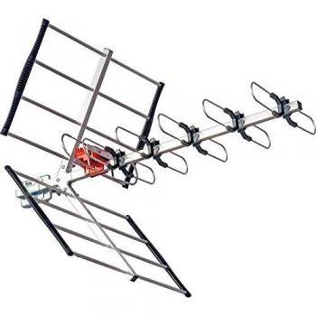 Antenne TV UHF 21 éléments avec filtre LTE gain 12dB