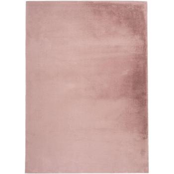 Tapis Chic Velours Rose Poudré 160x230cm