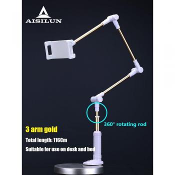 360-Degree Clip Tablet Stand for iPad iPhone