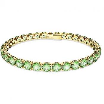 Swarovski Bracciale Matrix Goldfarben mit Rundschliff