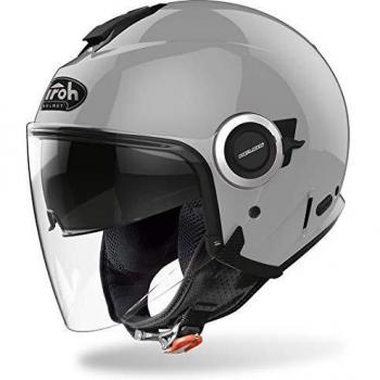 Airoh Casco Jet Helios Gris Concreto XS