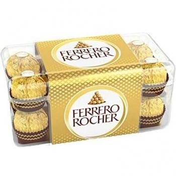 Ferrero Rocher Box 16 Piece Real Chocolates Milk & Hazelnut Gift Box