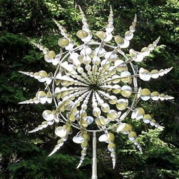 Metal Windmill Garden Spinner