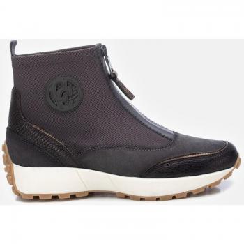 Botines de Piel Carmela Gris 161204