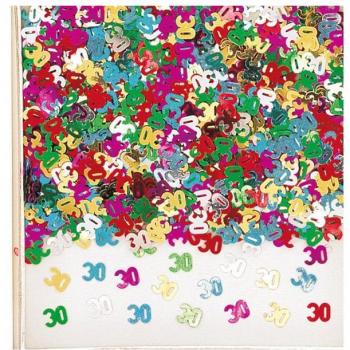 Amscan confettis colorés '30' 14g