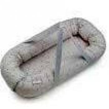 Liewood Babynest Gro Grau mit Punkten