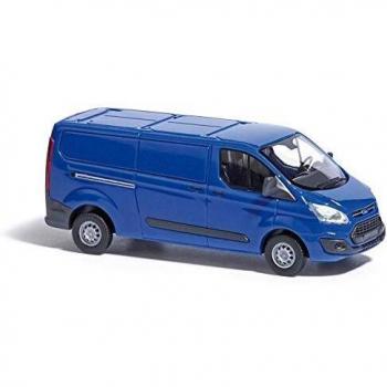 Ford Transit Blue (échelle 1/87) modèle de Voitur – Busch BU 52401