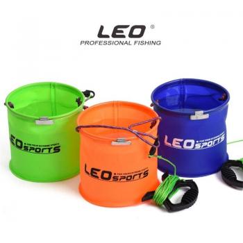 18x18cm EVA Fishing Bucket with 5m Rope