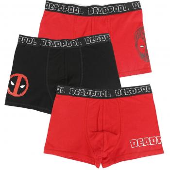 Collection Boxers Deadpool – Hommes, S à 3XL, couleurs éclatantes