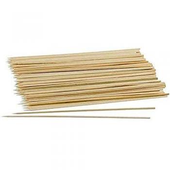 Fackelman Brochetas de Madera 100 Piezas 200X25MM