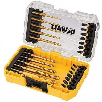 DeWalt 24‑Stückes Spiralbohrer‑Set aus Stahl – Bohrereinsatz 3–10 mm für Metalle