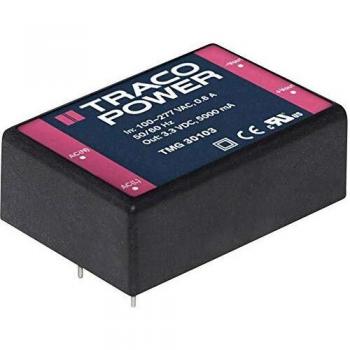 Bloc d’alimentation TRACOPOWER TMG 30112 AC‑DC Print, 12 V/30 W
