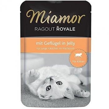 Miamor Ragout Royale Kitten Rind in Jelly 22x100g